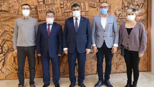 Nevşehir İl Milli Eğitim Müdürlüğü heyeti NEVÜyi ziyaret etti