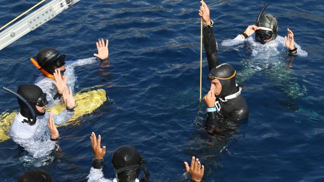 Serbest Dalış Outdoor Dünya Kupası Antalyada başladı