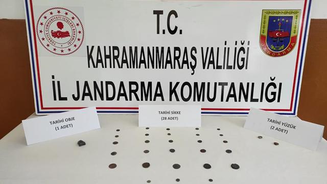 Kahramanmaraşta tarihi eser operasyonu