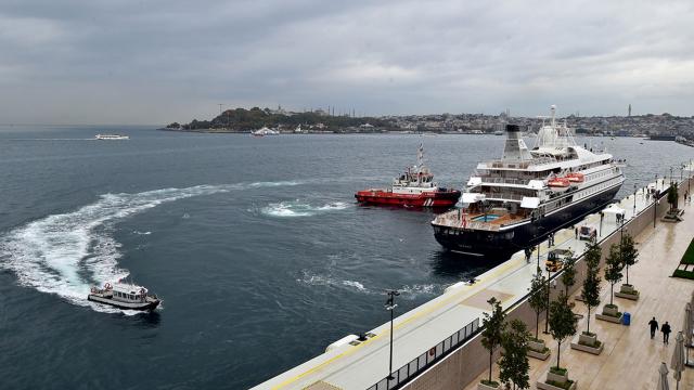 Galataport İstanbul ilk yolcu gemisini ağırlıyor