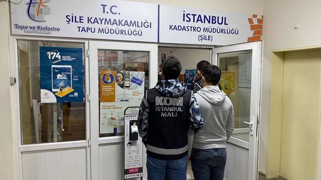 Şile Tapu Müdürlüğünde rüşvet operasyonu: 32 tutuklama