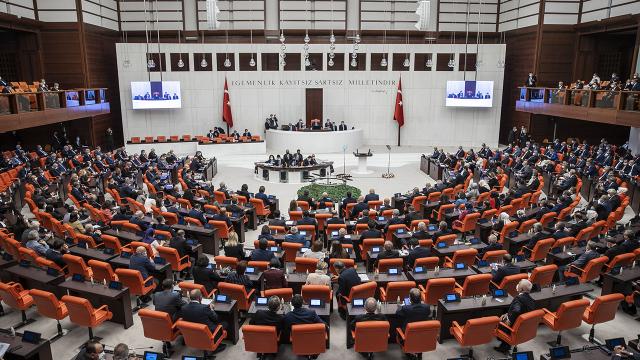 Vergi kanunları teklifi Mecliste