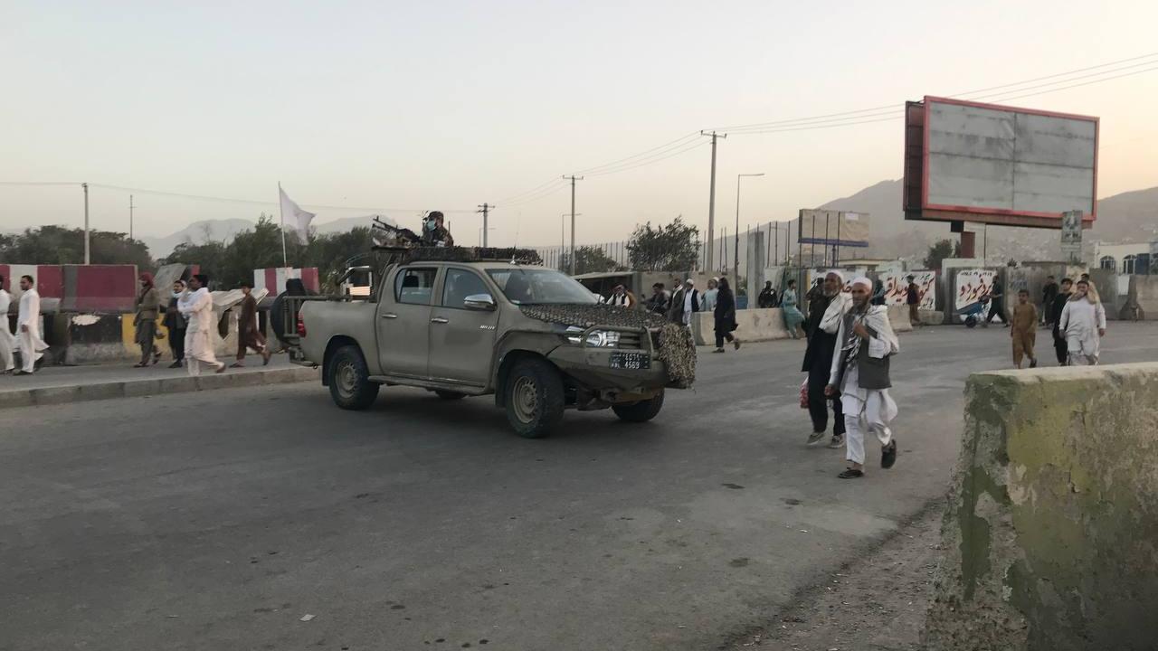 Patlamadan sonra silah sesleri