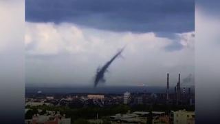 İskenderun Körfezi'nde dev hortum