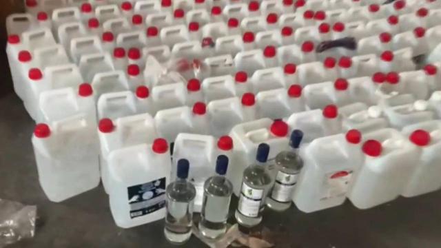 Kocaelide 2 ton etil alkol ele geçirildi