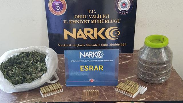 Orduda uyuşturucu operasyonu: 9 kişi yakalandı