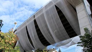 Ortaköy Viyadüğü'ne "fileli" önlem