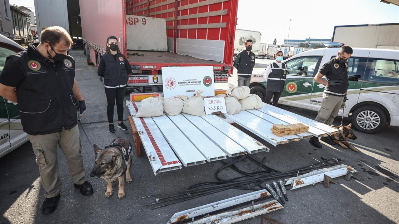 Narkotik köpeği ile arama yapıldı 