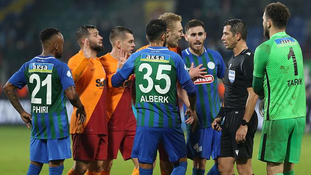 Galatasaray 8. haftanın hakem raporunu açıkladı