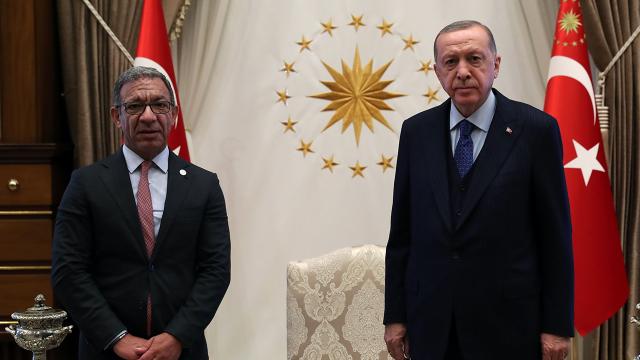 Cumhurbaşkanı Erdoğan PAB Başkanı Pachecoyu kabul etti