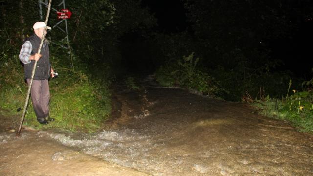 Giresunun Yağlıdere ilçesinde şiddetli yağış hasara neden oldu