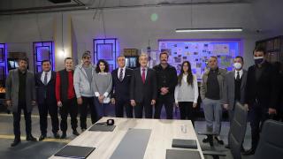 Savunma Sanayii Başkanı Demir'den "Teşkilat"ın setine ziyaret
