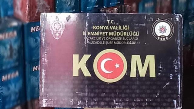 Konyada 5 bin 930 litre kaçak akaryakıt ele geçirildi