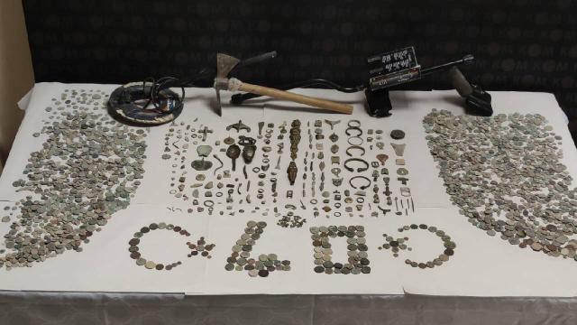 Kırşehirde 3 bin 103 tarihi eser ele geçirildi