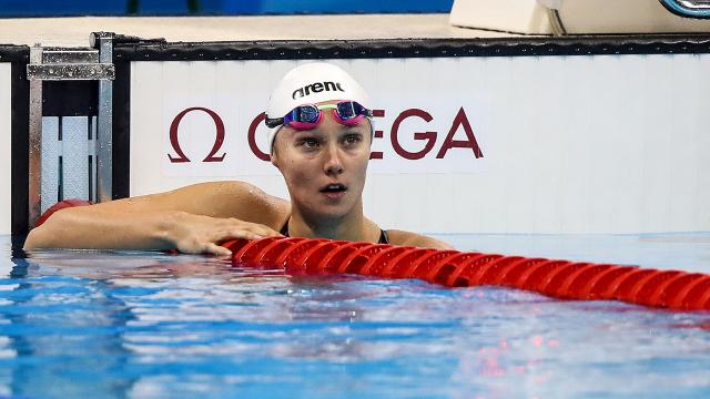 Viktoria Zeynep Güneş Dünya Yüzme Kupasında bronz madalya kazandı