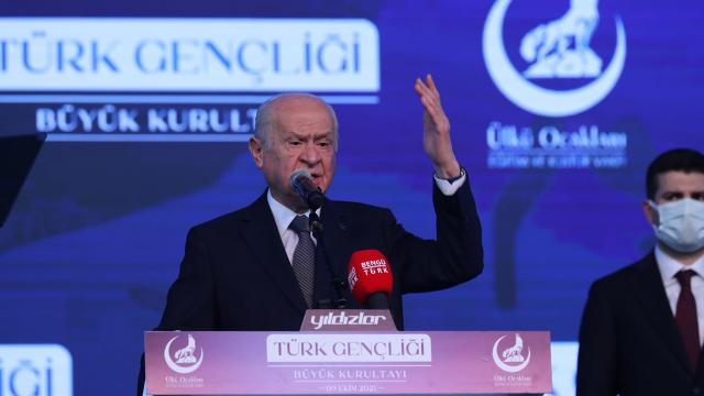 Bahçeliden Ülkü Ocakları tepkisi: ABD, terörist görmek istiyorsa yanaşmalarına baksın