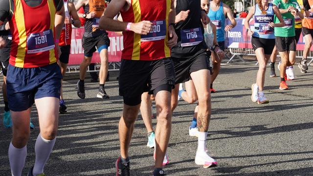 İngilterede maraton heyecanı
