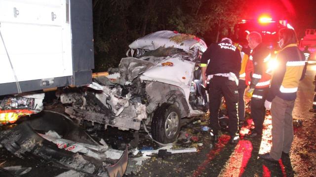 Anadolu Otoyolunda feci kaza: 1 ölü