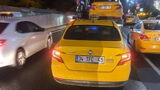 Yolcu seçtikleri belirlenen 4 ticari taksi trafikten men edildi