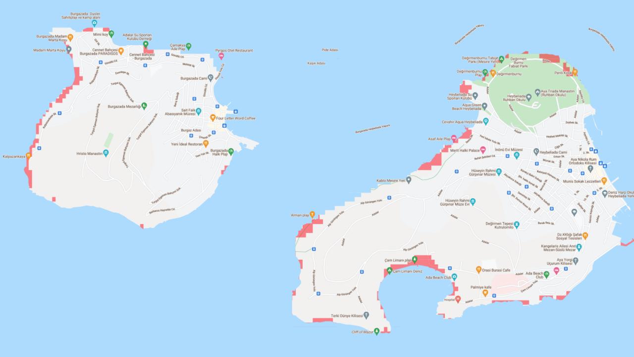 Burgazada-Heybeliada / 50 santimetre