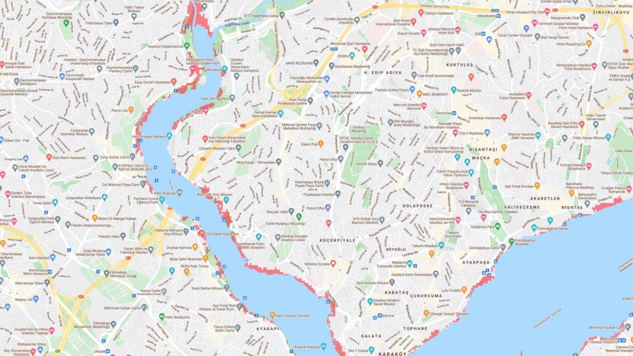 Haliç-Dolmabahçe / 1,2 metre