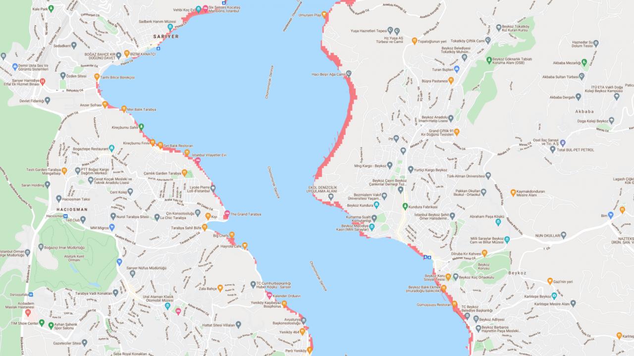 Sarıyer-Beykoz / 1,2 metre