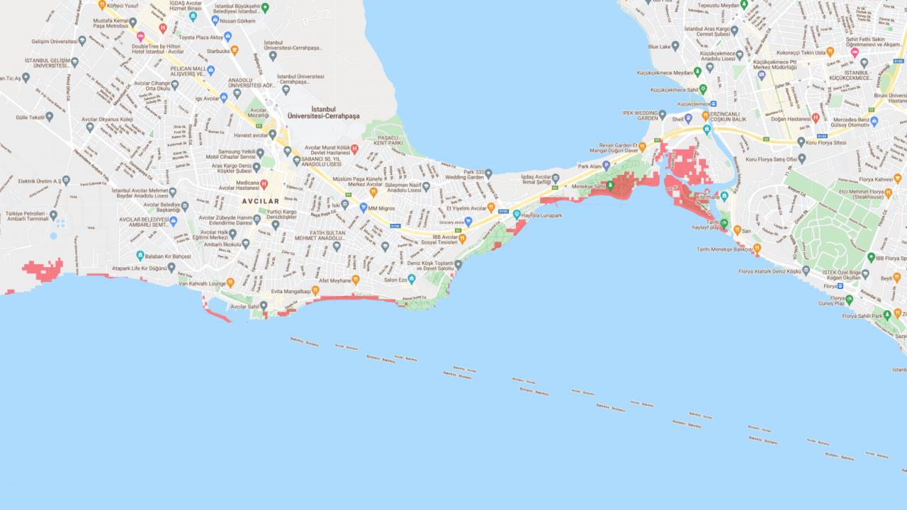 Avcılar Küçükçekmece / 1,2 metre