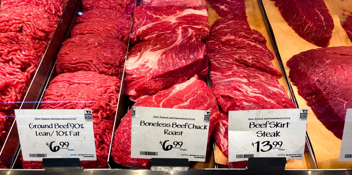 Market alışverişinin maliyetini en çok et ürünleri artırıyor