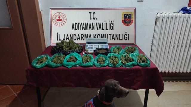 Adıyamanda uyuşturucu operasyonunda 1 şüpheli gözaltına alındı
