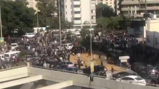 Beyrut sokakları karıştı