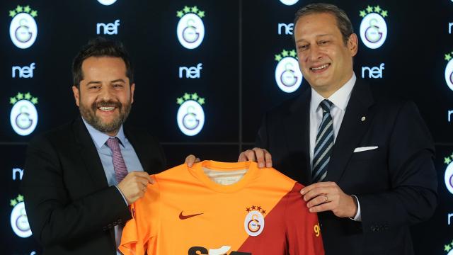 Galatasaray-Nef sponsorluk anlaşması imzalandı