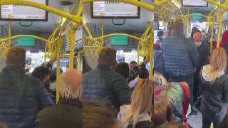 "Psikolojim bozuldu" diyen İETT şoförü yolcuları indirmek istedi