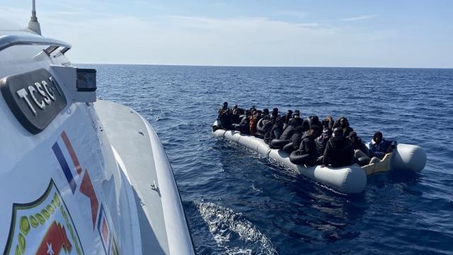Tekirdağda 13 düzensiz göçmen yakalandı