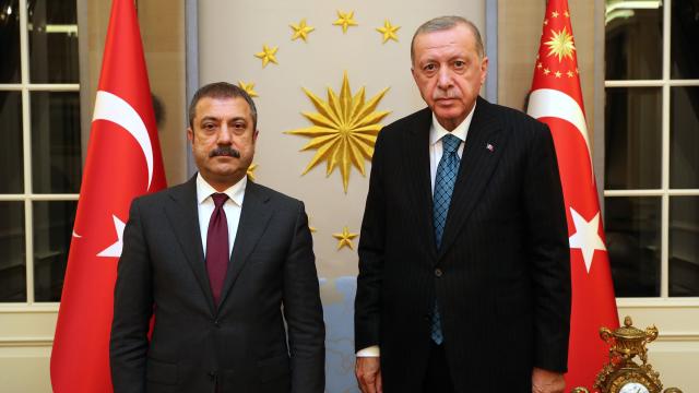 Cumhurbaşkanı Erdoğan, Kavcıoğlunu kabul etti
