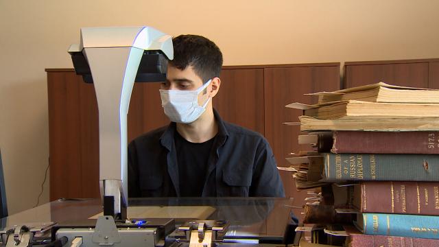 Millet Kütüphanesindeki dijital arşivleme ile eserler korunuyor