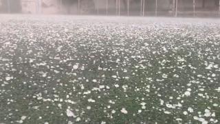 Osmaniye'de ceviz büyüklüğünde dolu yağdı