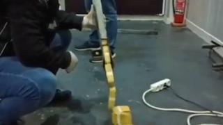 Kocaeli'de tırlara gizlenen 107 kilogram eroin ele geçirildi