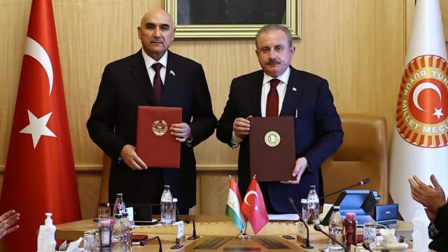 Türkiye ve Tacikistan meclisleri arasında iş birliği protokolü