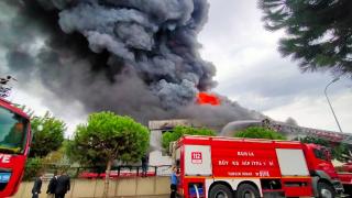 Bursa'da tekstil fabrikasında yangın