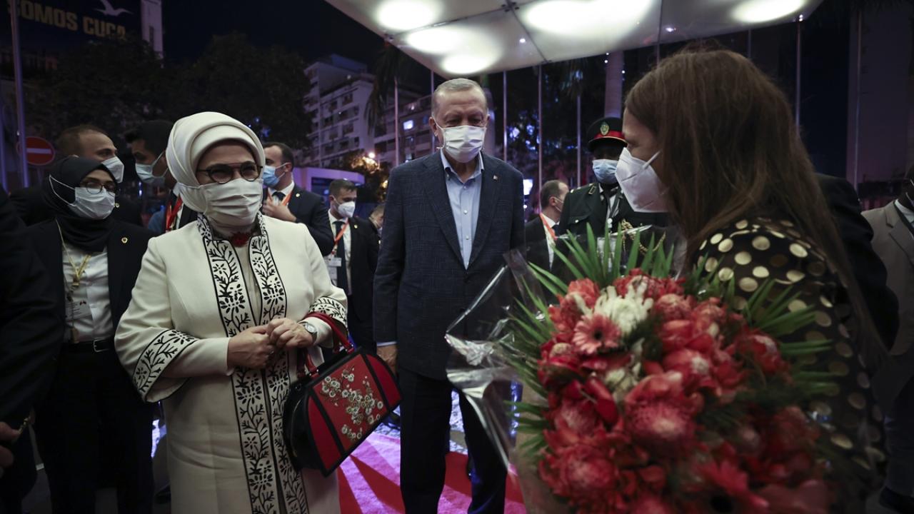 Cumhurbaşkanı Erdoğan Angola'da