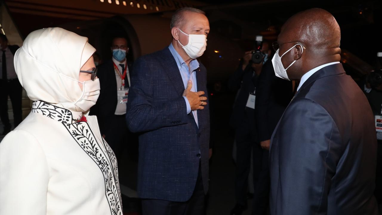 Cumhurbaşkanı Erdoğan Angola'da