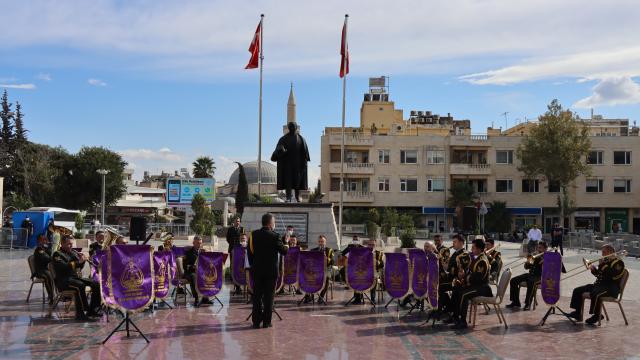 Kiliste askeri bando takımından "Büyük Zafer" konseri