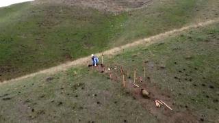 TRT Haber Karabağ'daki mayın arama çalışmalarını görüntüledi