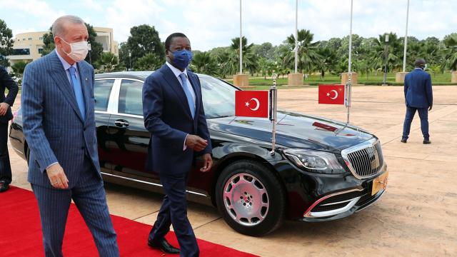Cumhurbaşkanı Erdoğan Togoda