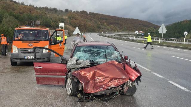 Samsunda trafik kazası: 1 ölü, 4 yaralı