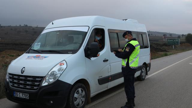 Havzada okul servisleri denetlendi