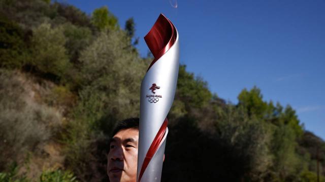 2022 Kış Olimpiyatları meşalesi Pekine ulaştı