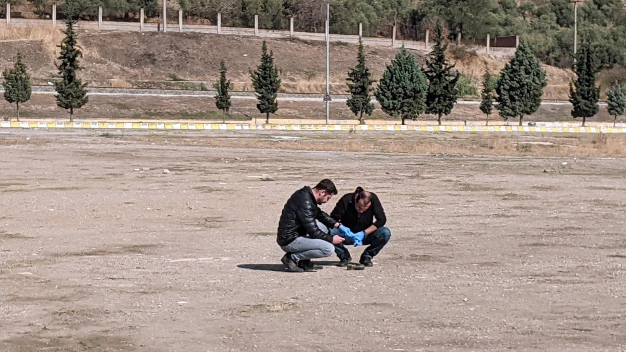 Aydın'da arsada havan mermisi bulundu