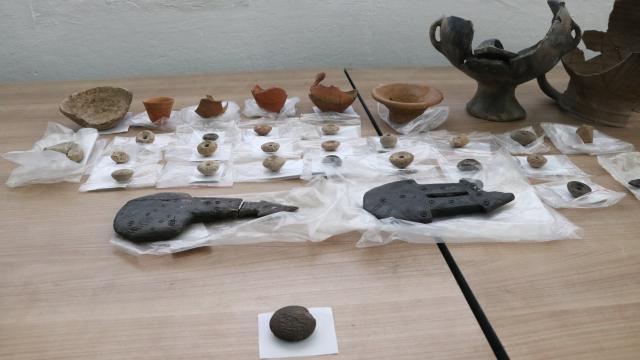 Tyana Antik Kentinde deniz canlısına ait 20 milyon yıllık fosil bulundu