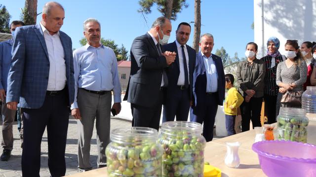 Osmaniyede kadınlara zeytin ve turşu yapımı konusunda eğitim verildi